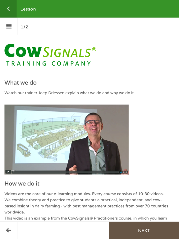 Screenshot #6 pour CowSignals® Training Company