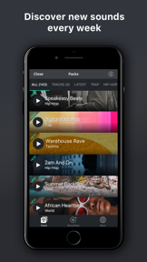 Beat snap 2 -music maker remix screenshot