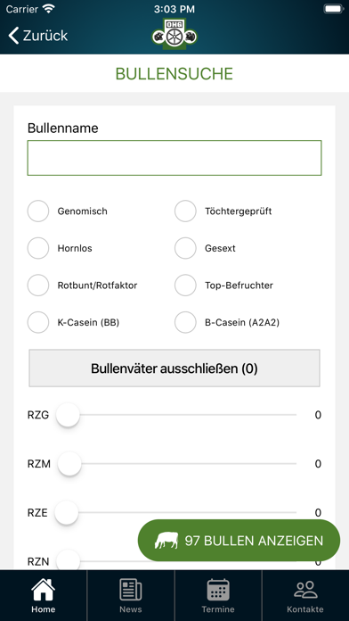 OHG Osnabrücker Herdbuch eG screenshot