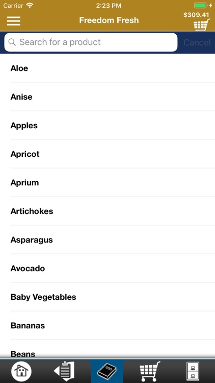 Freedom Fresh Checkout