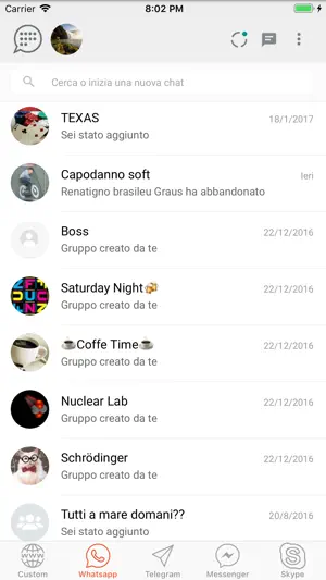 WebChat All-in-one IM Browser screenshot 1