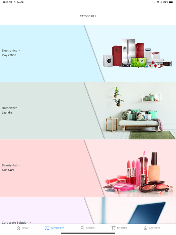 Ashrafs iPad screenshot 5 - Shopping app