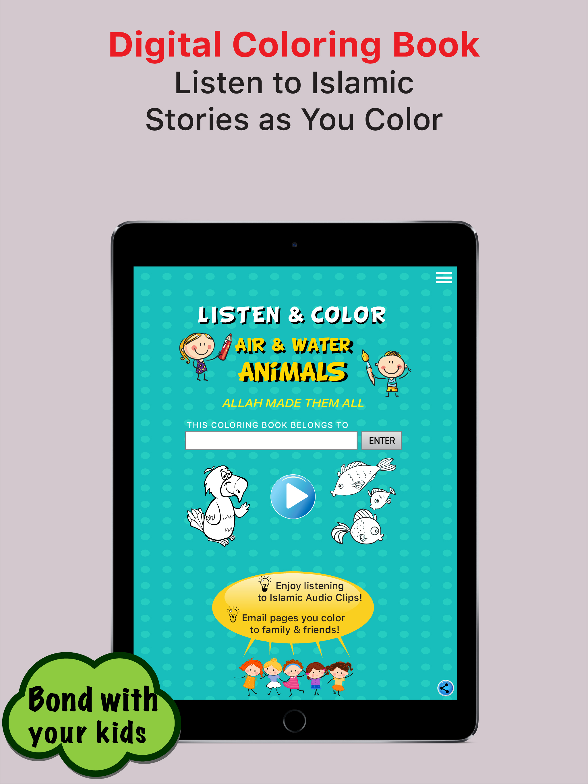 Color Air & Water Animals screenshot 6