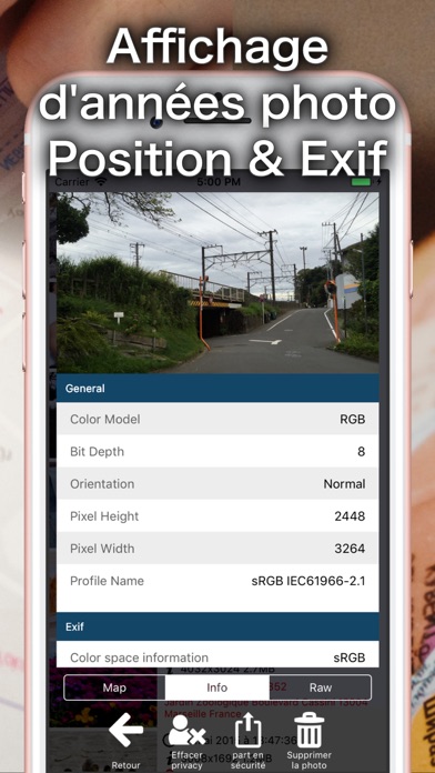 Screenshot #3 pour Supprimer Exif Photo Secure