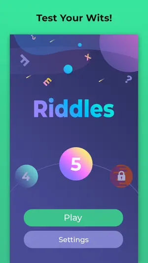 350 Tricky Riddles Word Games screenshot 1