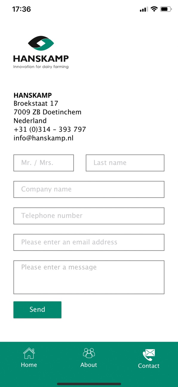 iPhone screenshot