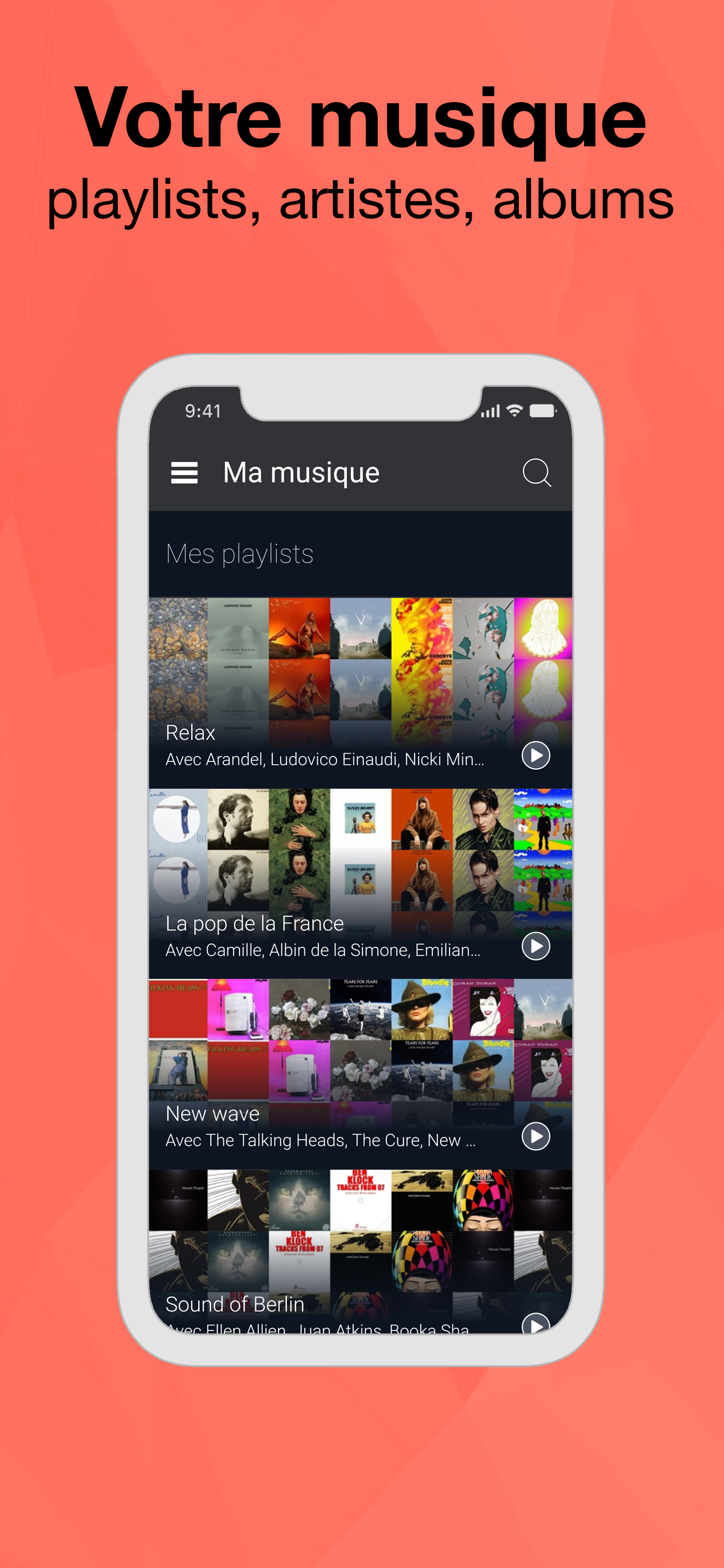 musicMe pour bibliothèques screenshot 3