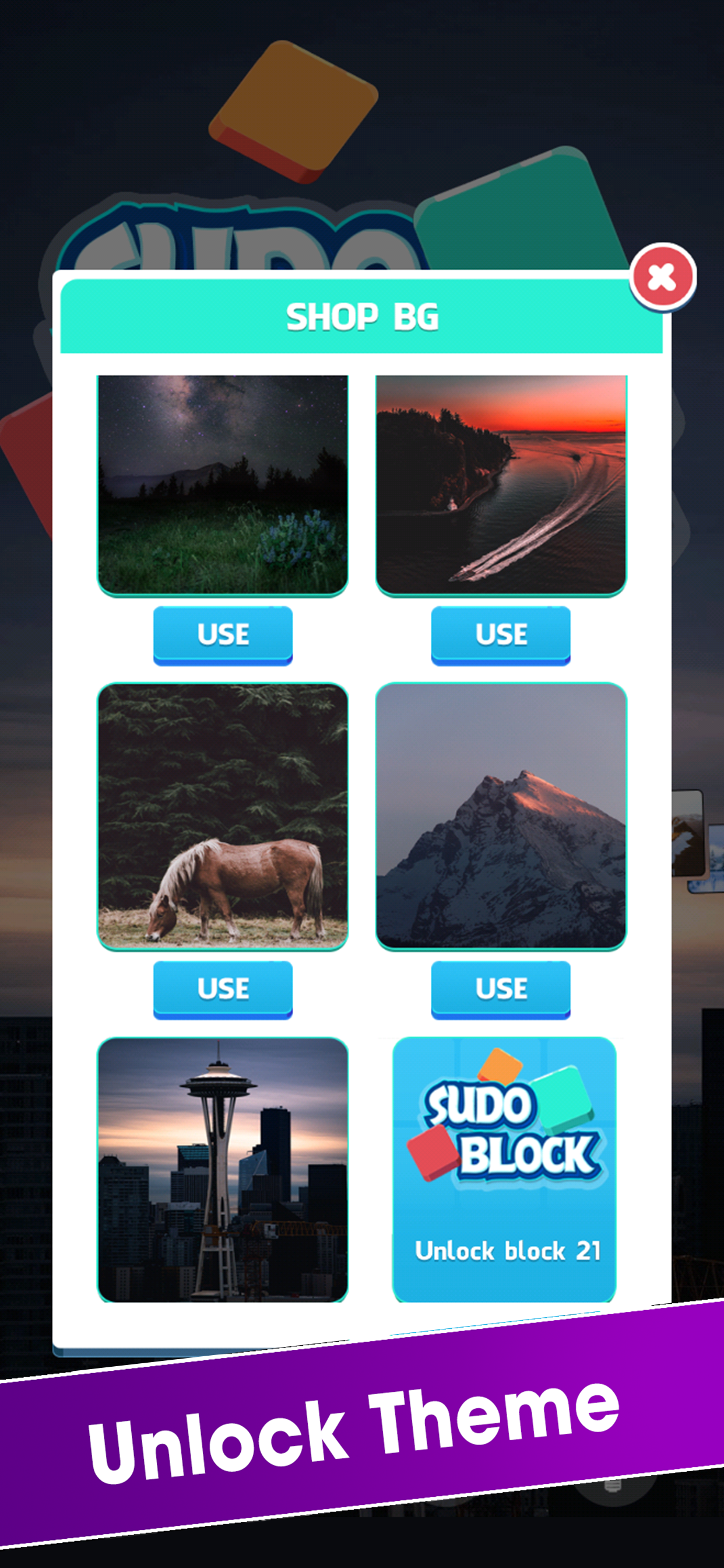 SuDoBlock : Block puzzle game