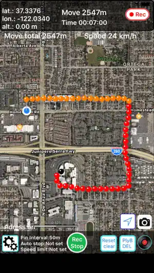 Walking Locus screenshot 1