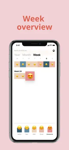 Captura 3 Moodee - Year In Pixels iphone