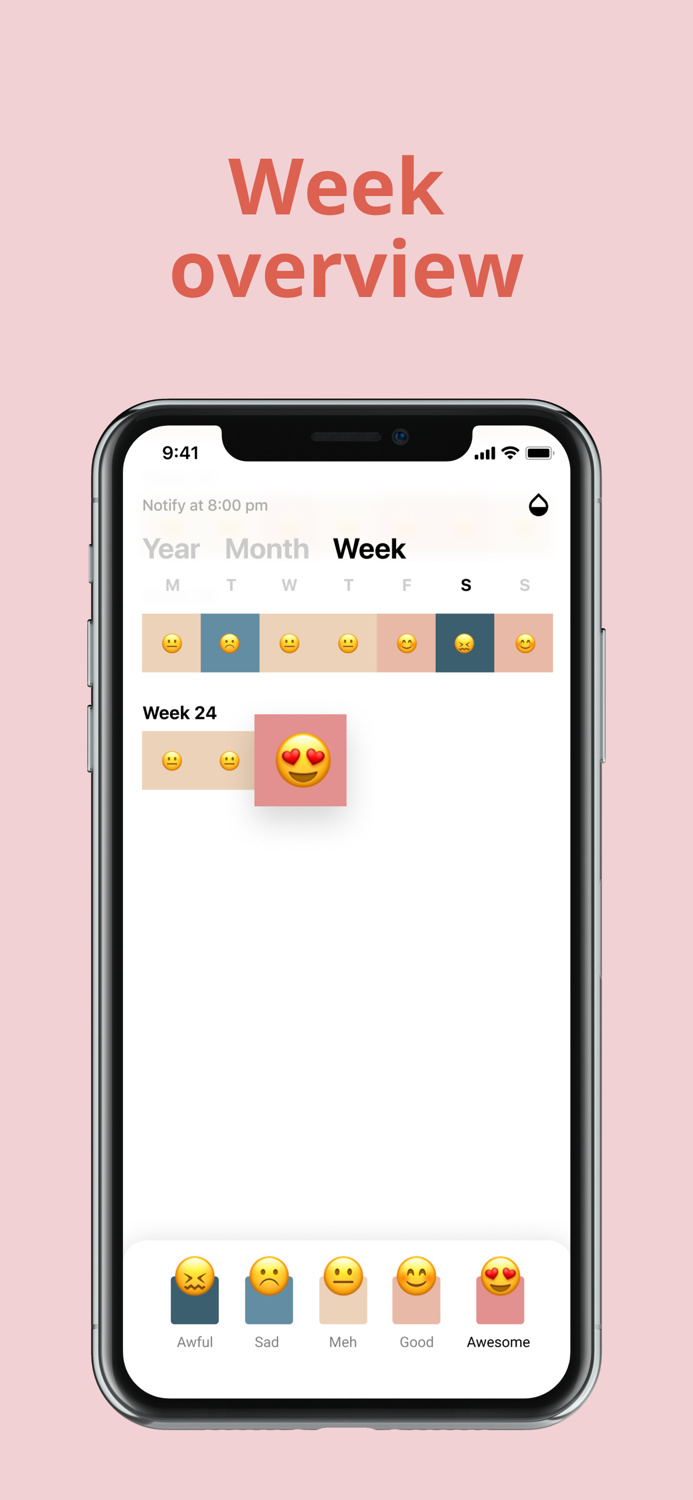 Moodee - Year In Pixels