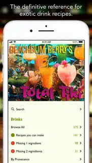 beachbum berry’s total tiki iphone screenshot 1