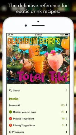Beachbum Berry’s Total Tiki iPhone image 1