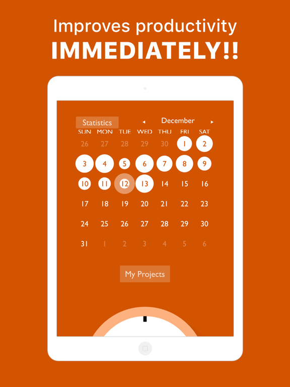 Flat Tomato (Time Management Tool Inspire By Pomodoro) screenshot