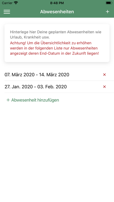 App screenshot