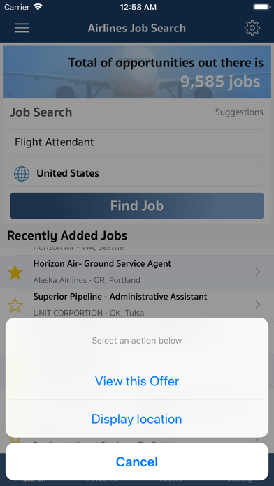 How to cancel & delete Airlines Jobs (CareerFocus) from iphone & ipad 4