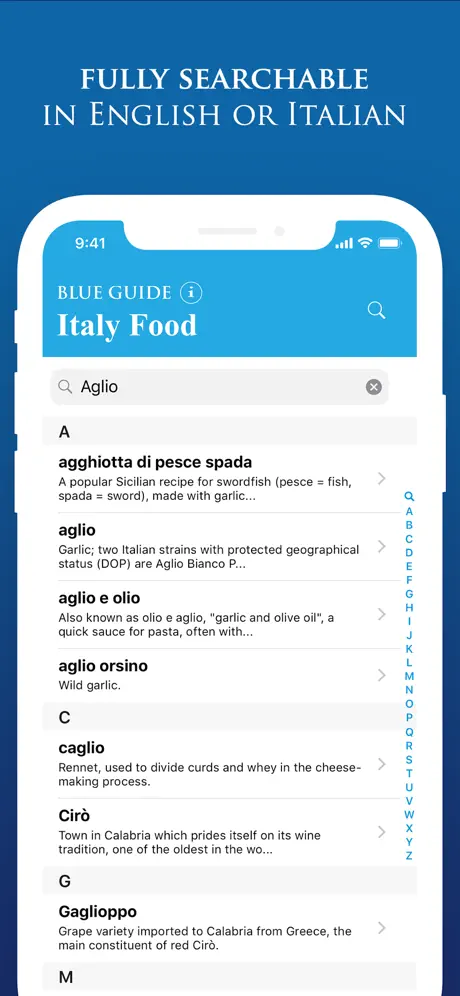 Italy Food by Blue Guides