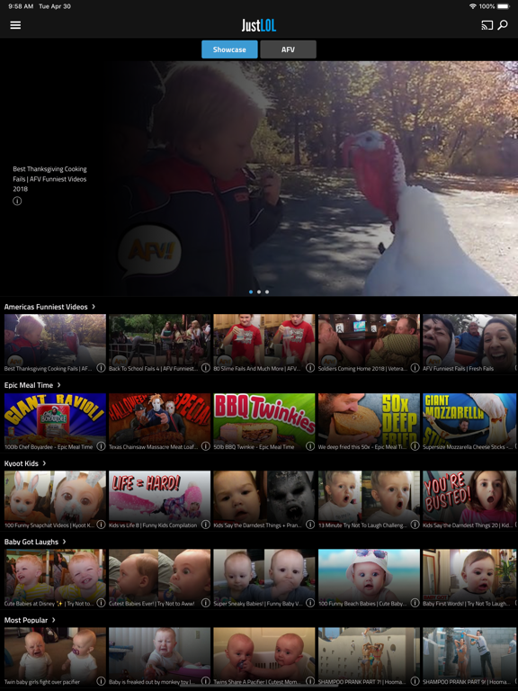 Screenshot #5 pour JustLOL - Funny Videos