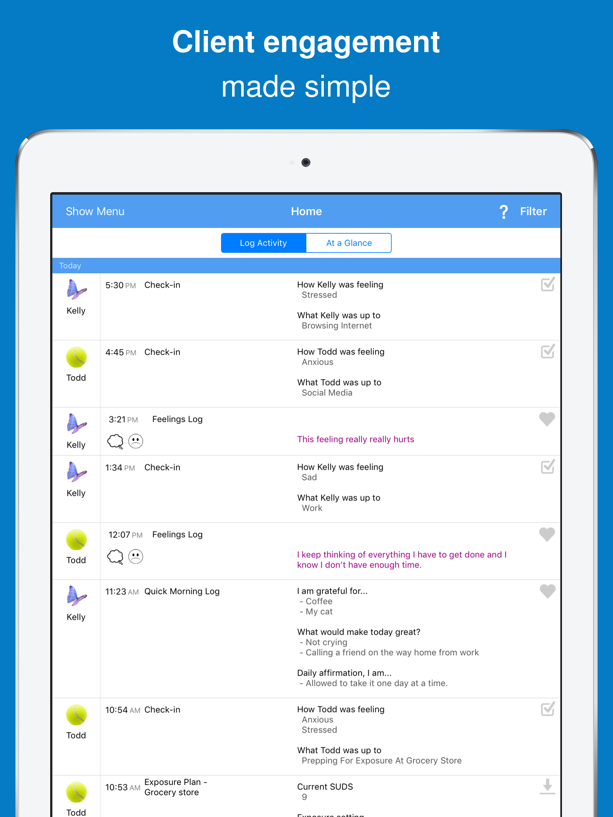 MoodLinks for Clinicians