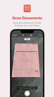 scantastic – pdf scanner & ocr iphone screenshot 1