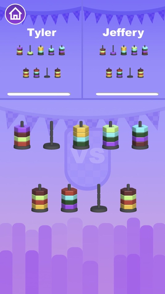 #6. Hoop Sort - Brain Puzzle Game (iOS) Podle: 连英 王