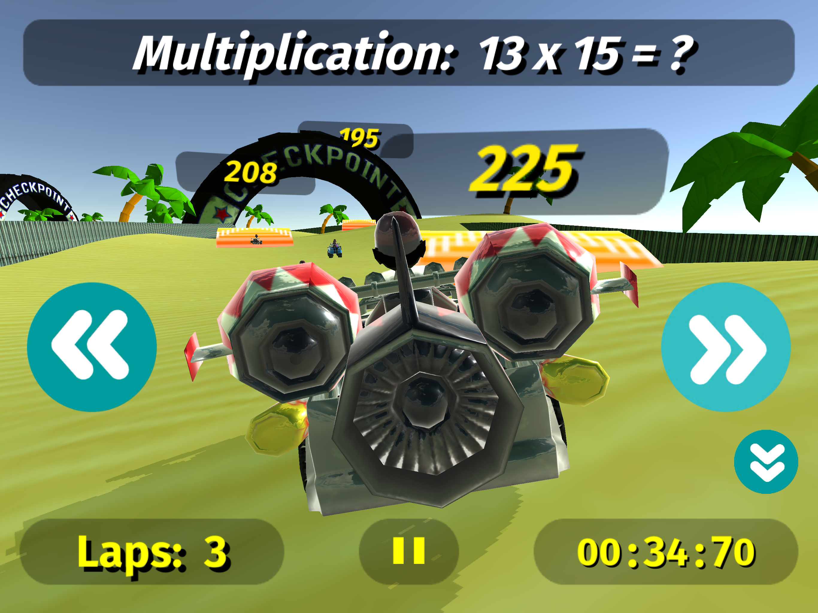 Math Racing 2 Pro
