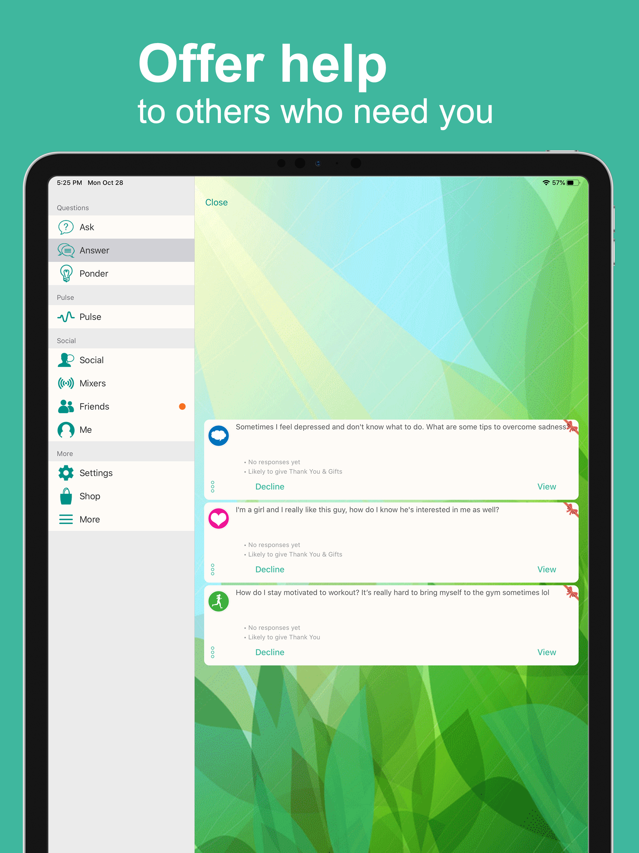 CoVerse - Advice and Chat
