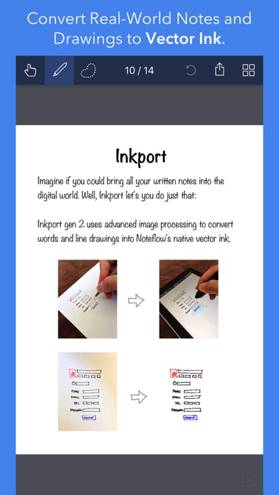 Screenshot #2 pour Noteflow Digital Notebook