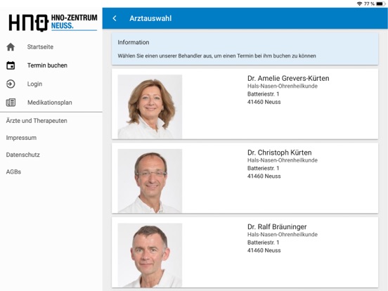 Screenshot #5 pour HNO Neuss