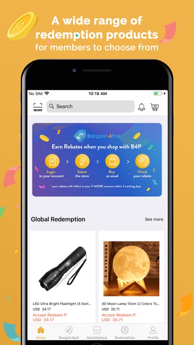 V-MORE: Shop Save Earn Screenshot
