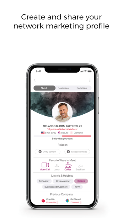 Unify | App de Mercadeo en Red screenshot 2