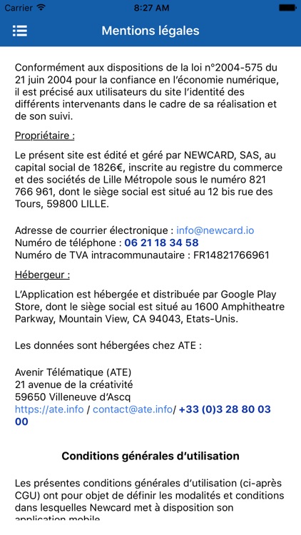 NEWCARD – TLS de l’IC screenshot-3