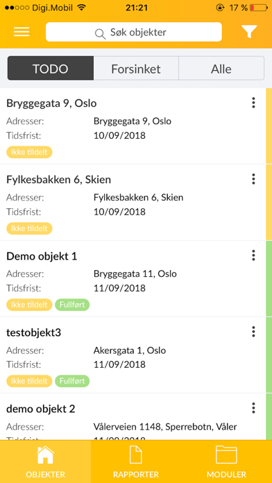 Screenshot #2 pour RiskAudit - For brannvesen
