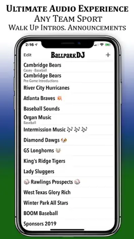 Game screenshot BallparkDJ Walkout Intros mod apk