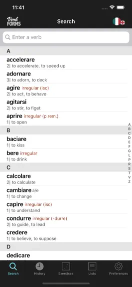 Game screenshot Italian Verbs & Conjugation L mod apk