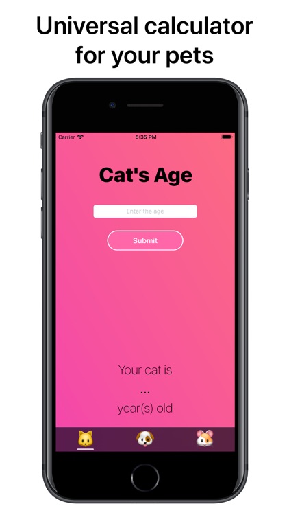 Pet Age Calculator