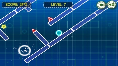 Neon Roll Ball To Hole! Screenshot 2