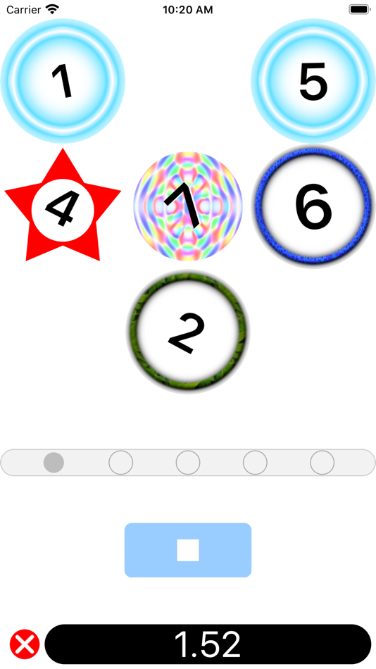 #2. Missing Num (iOS) Podle: Yasuyoshi Ota