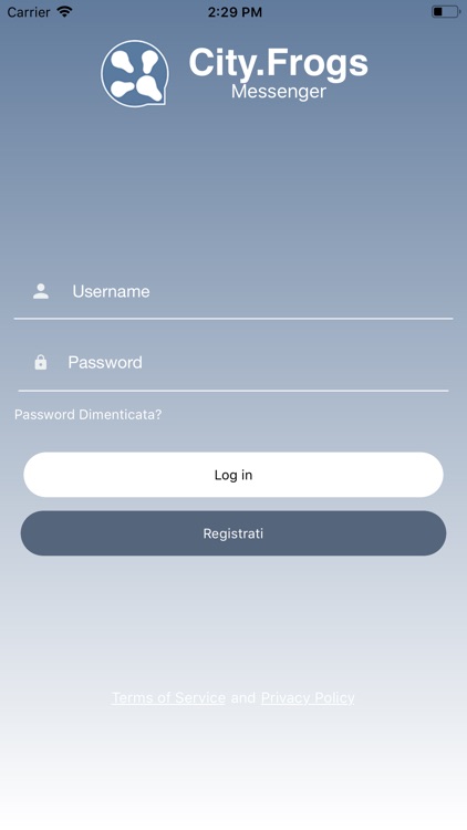 City-Frogs Messenger