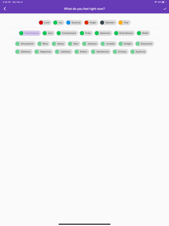 Screenshot #6 pour Emote emotion logging
