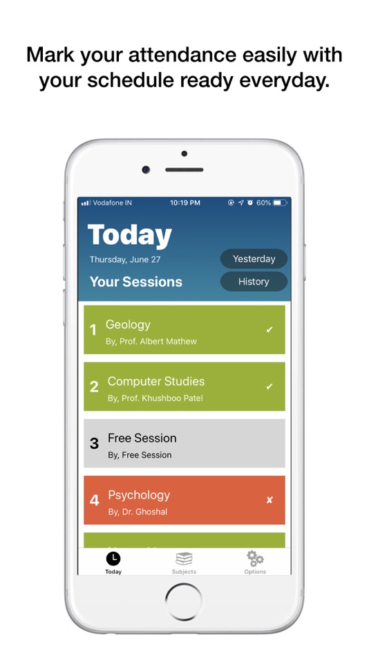 #1. Attendance (For Students) (iOS) 由: Neel Makhecha