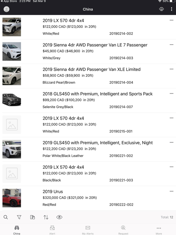 Screenshot #4 pour International Auto Trader