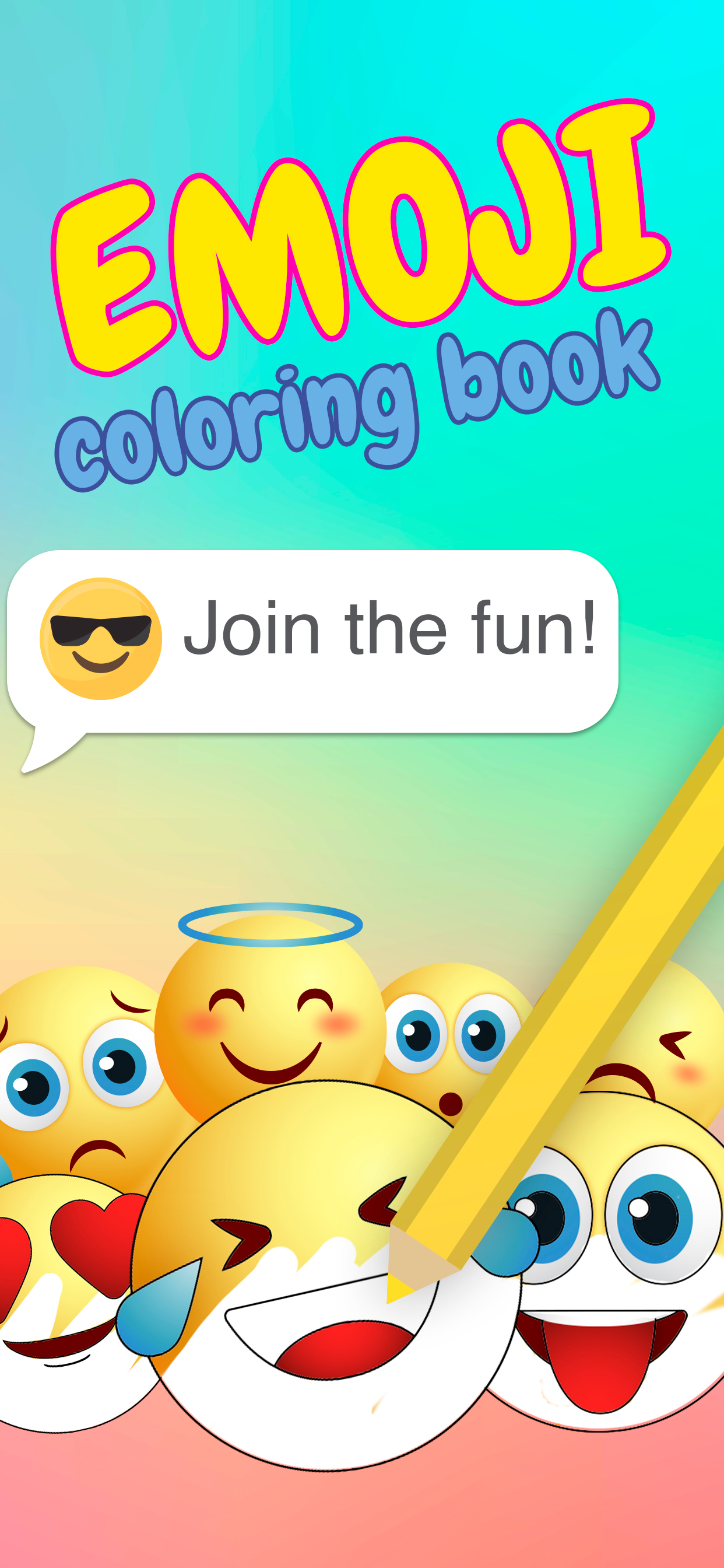 My Emoji coloring book game