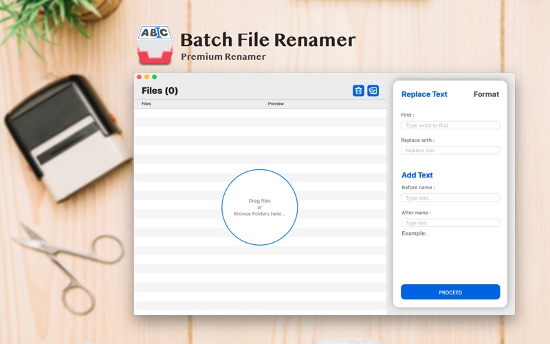 Screenshot #1 pour Batch File Renamer