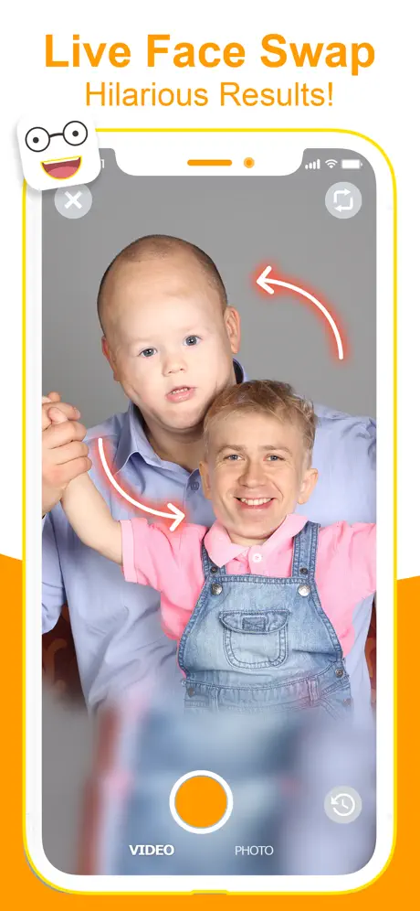Face Swap Video: Tune Face App