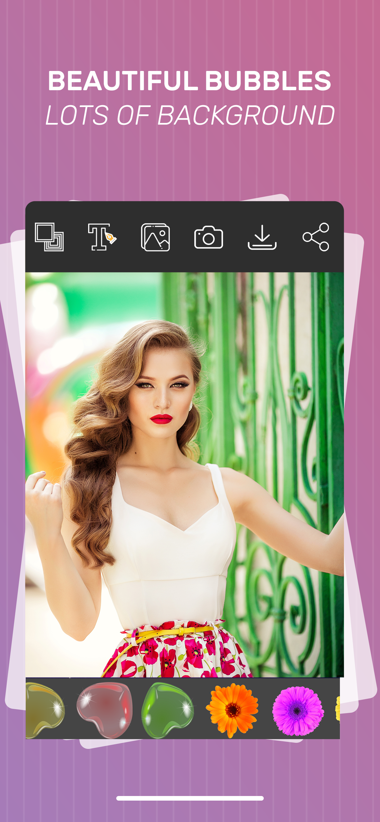 Photo Bubbles HD- PhotoCollage