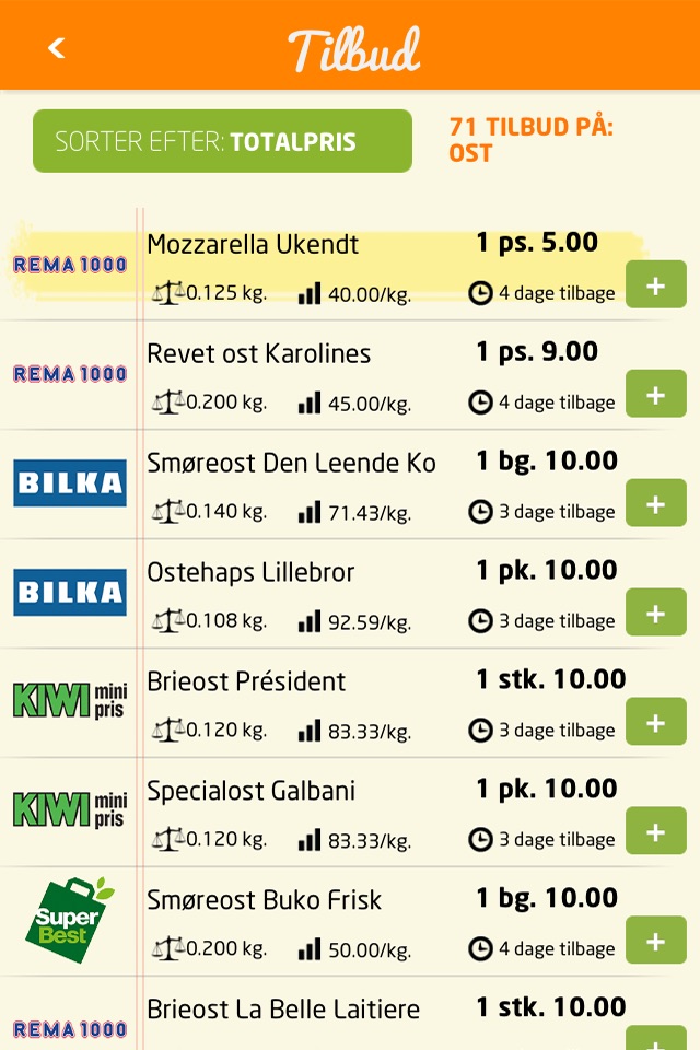 Tilbudsugen screenshot 4