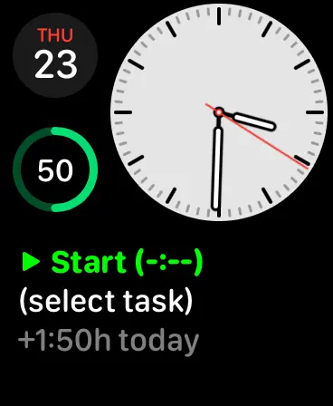 Screenshot #3 pour TimeCamp for Watch