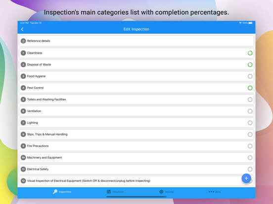 Screenshot #6 pour OnSite Checklists - Auditing