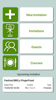 guests and invitations iphone capturas de pantalla 1